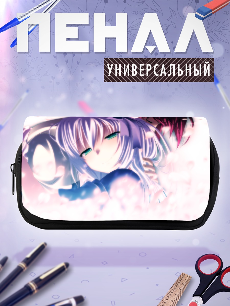 Пенал-косметичка Акаши в цветах