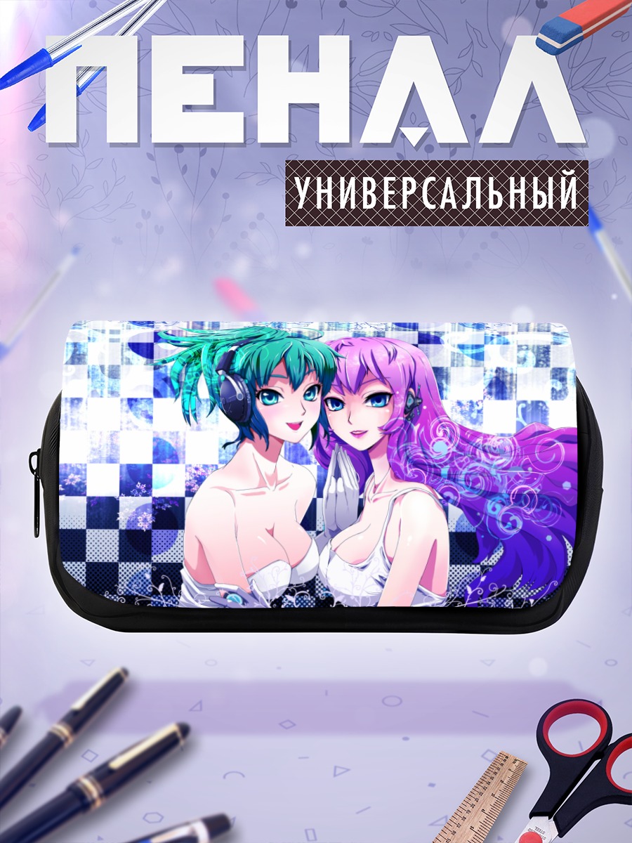 Пенал-косметичка Мику Хацунэ и Лука