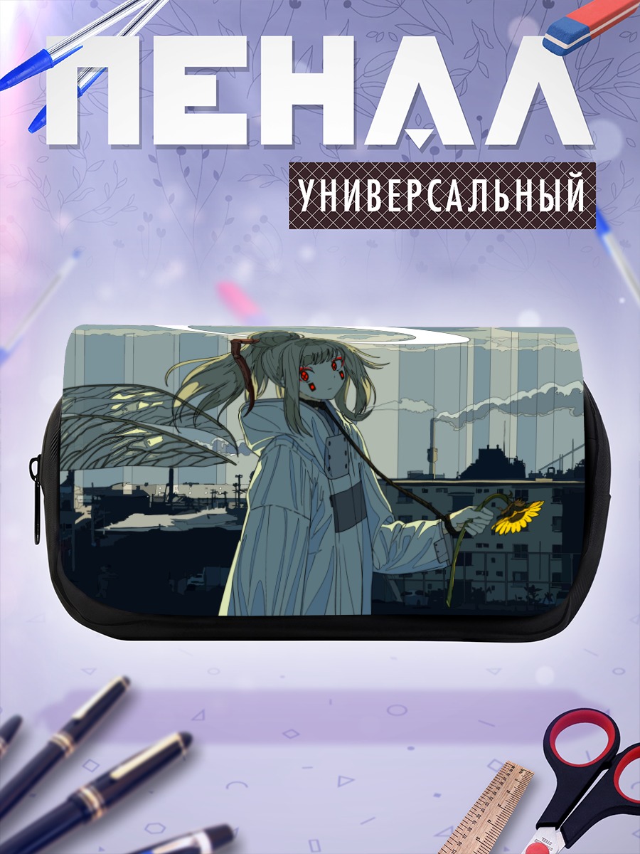 Пенал-косметичка Ангел в городе