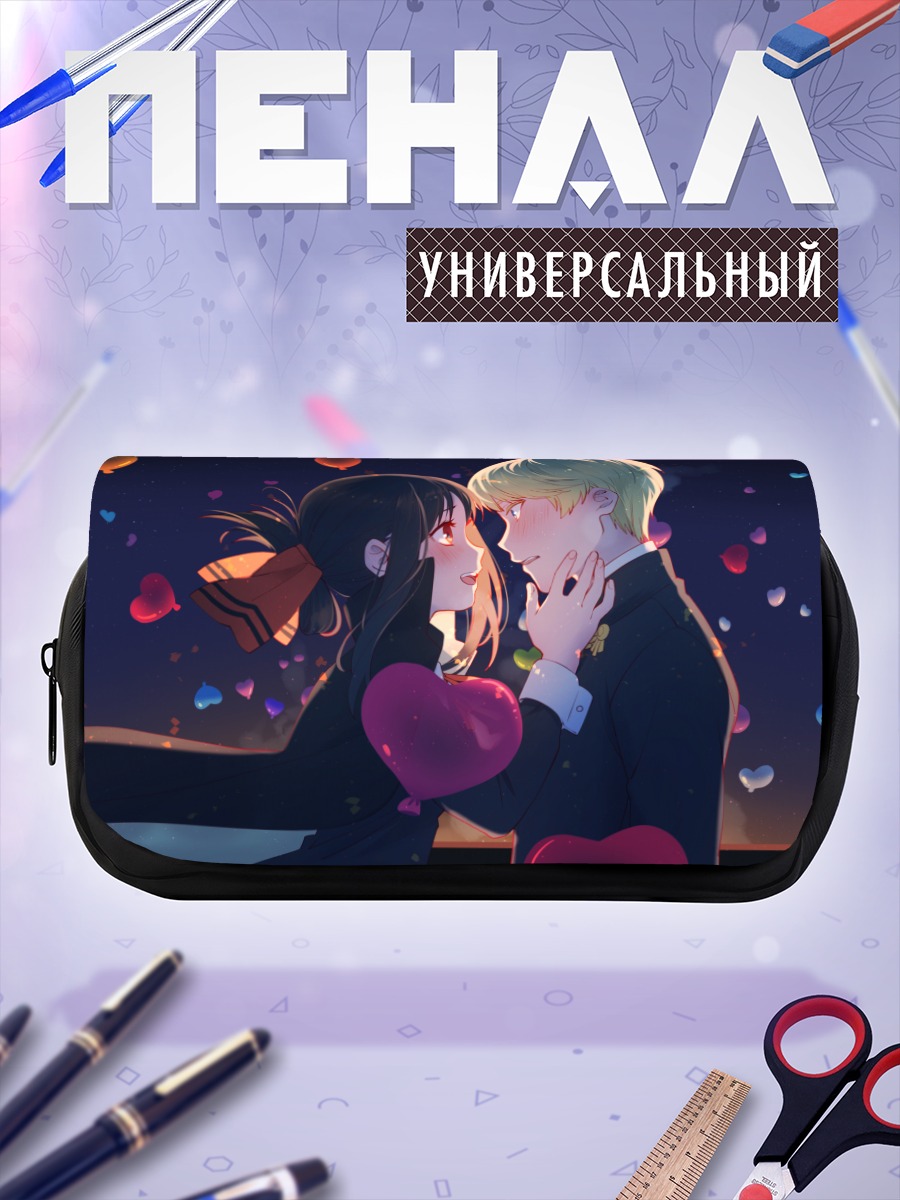 Пенал-косметичка Кагуя Шиномия и Миюки