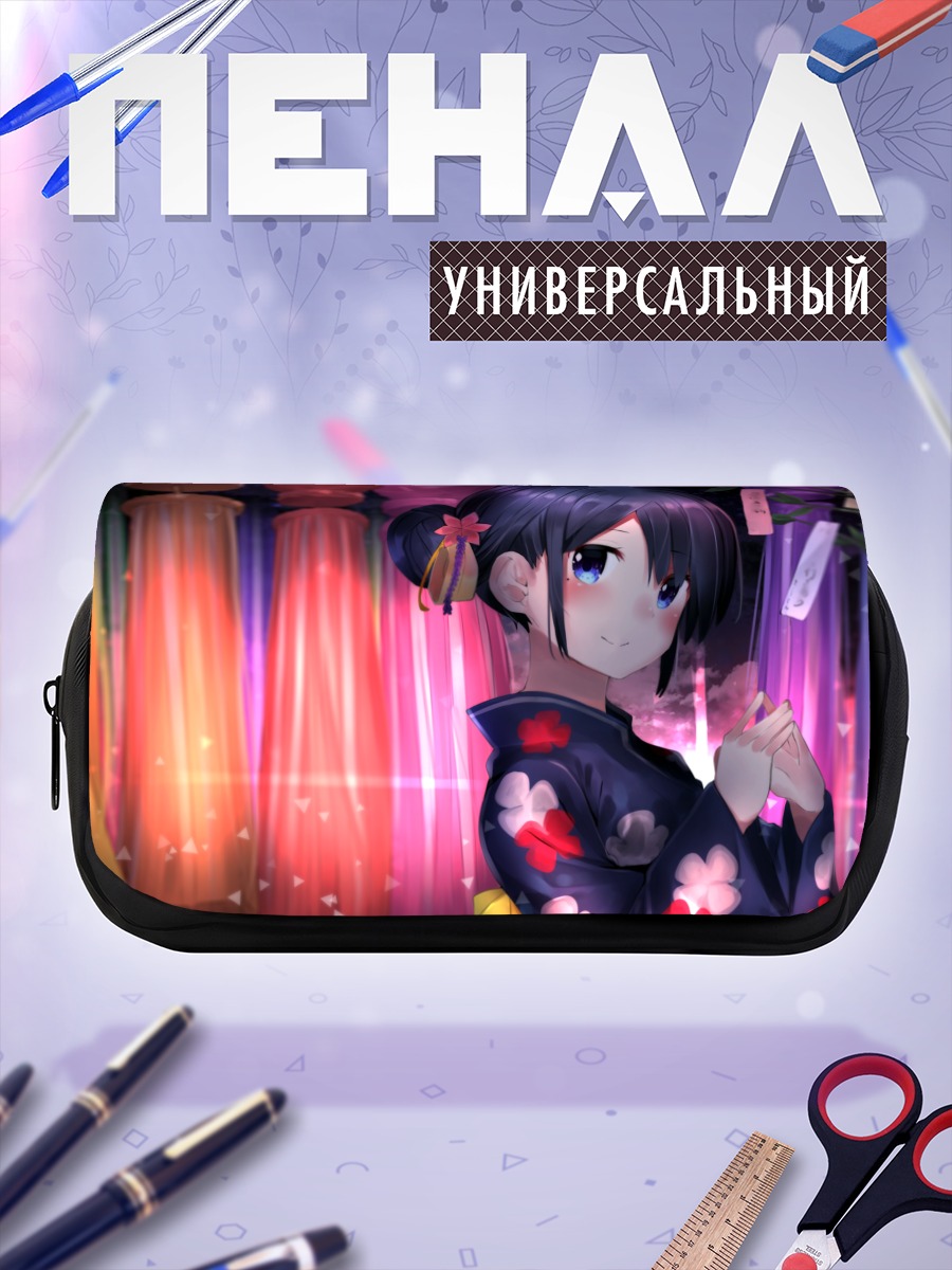 Пенал-косметичка Девушка в юкате