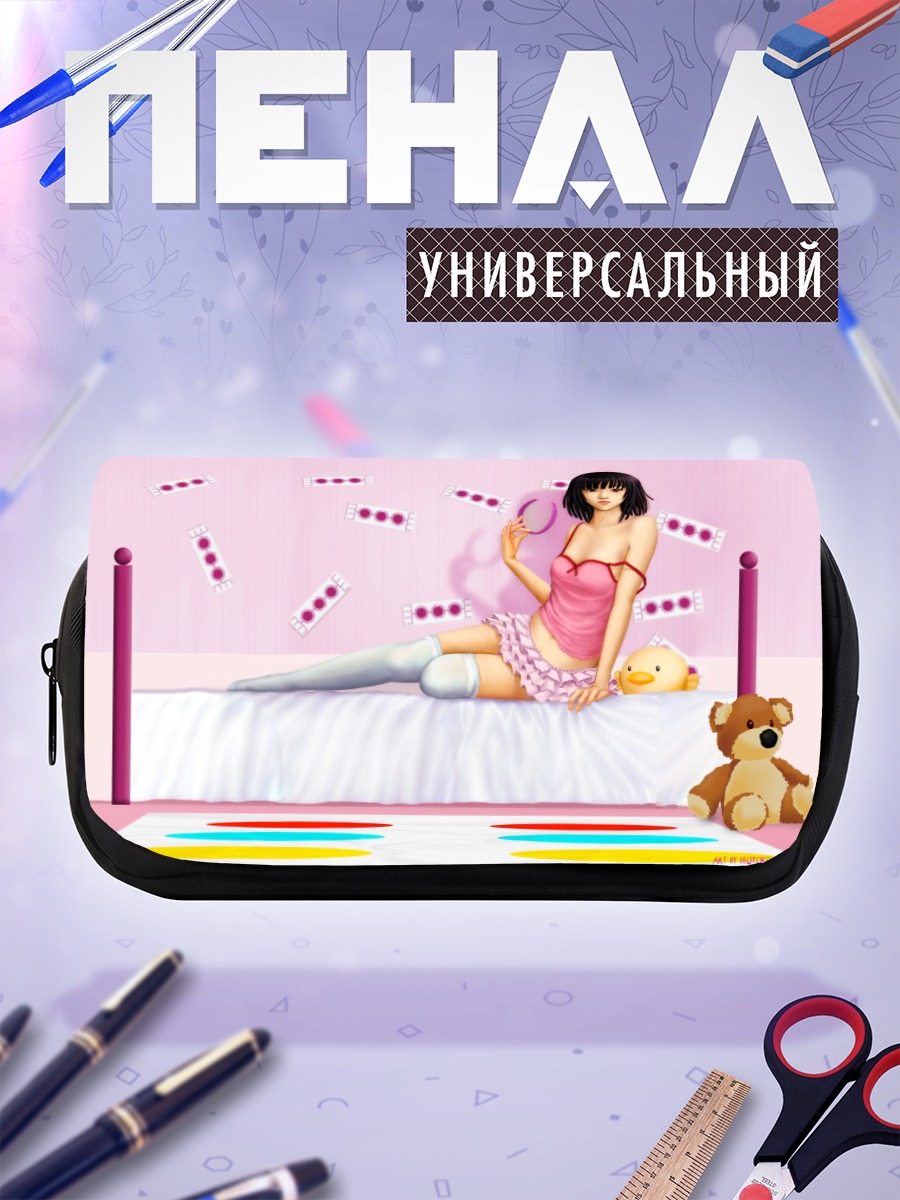 Пенал-косметичка Надэко Сэнгоку в спальне