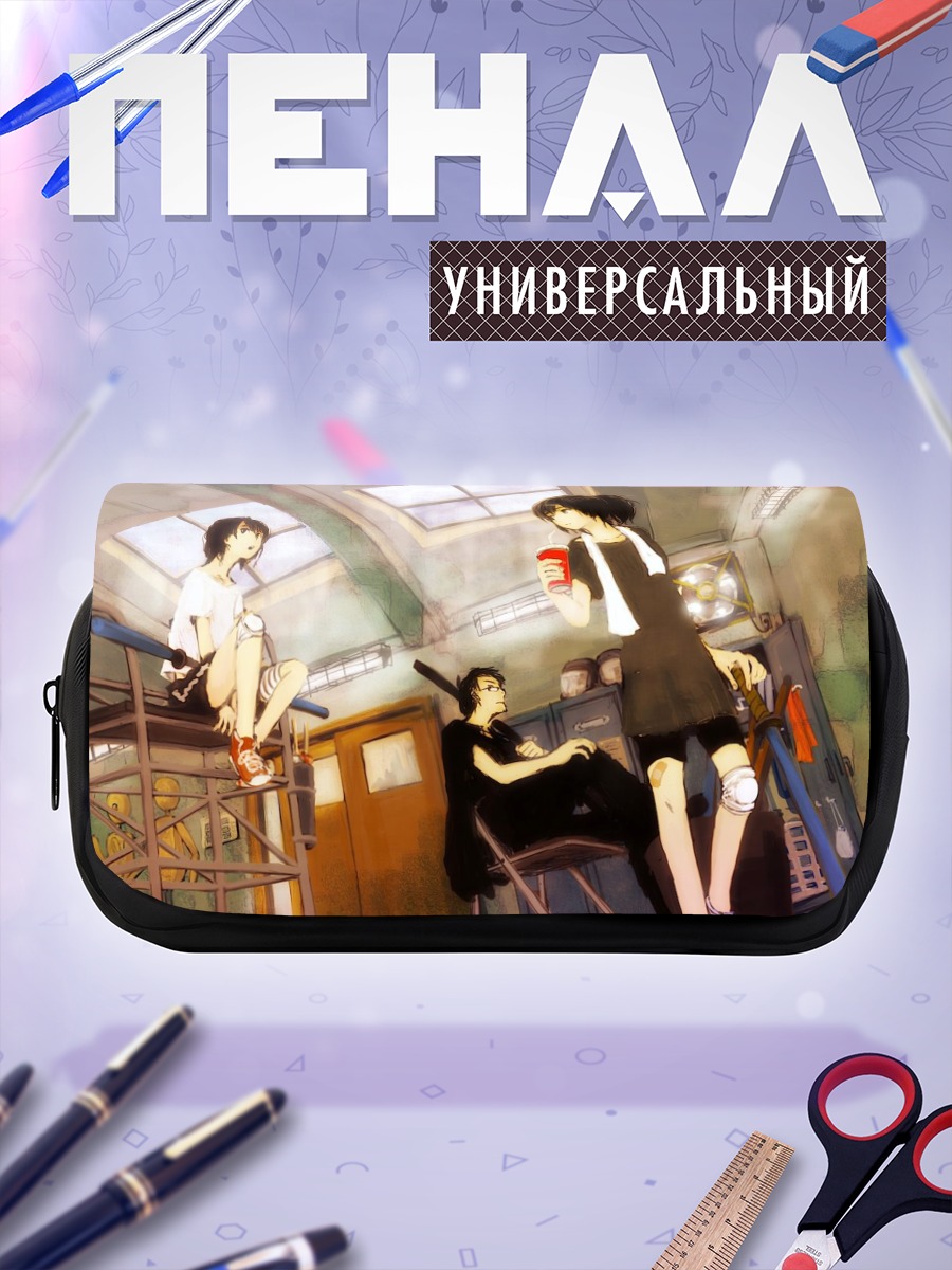 Пенал-косметичка Девушки с мечом