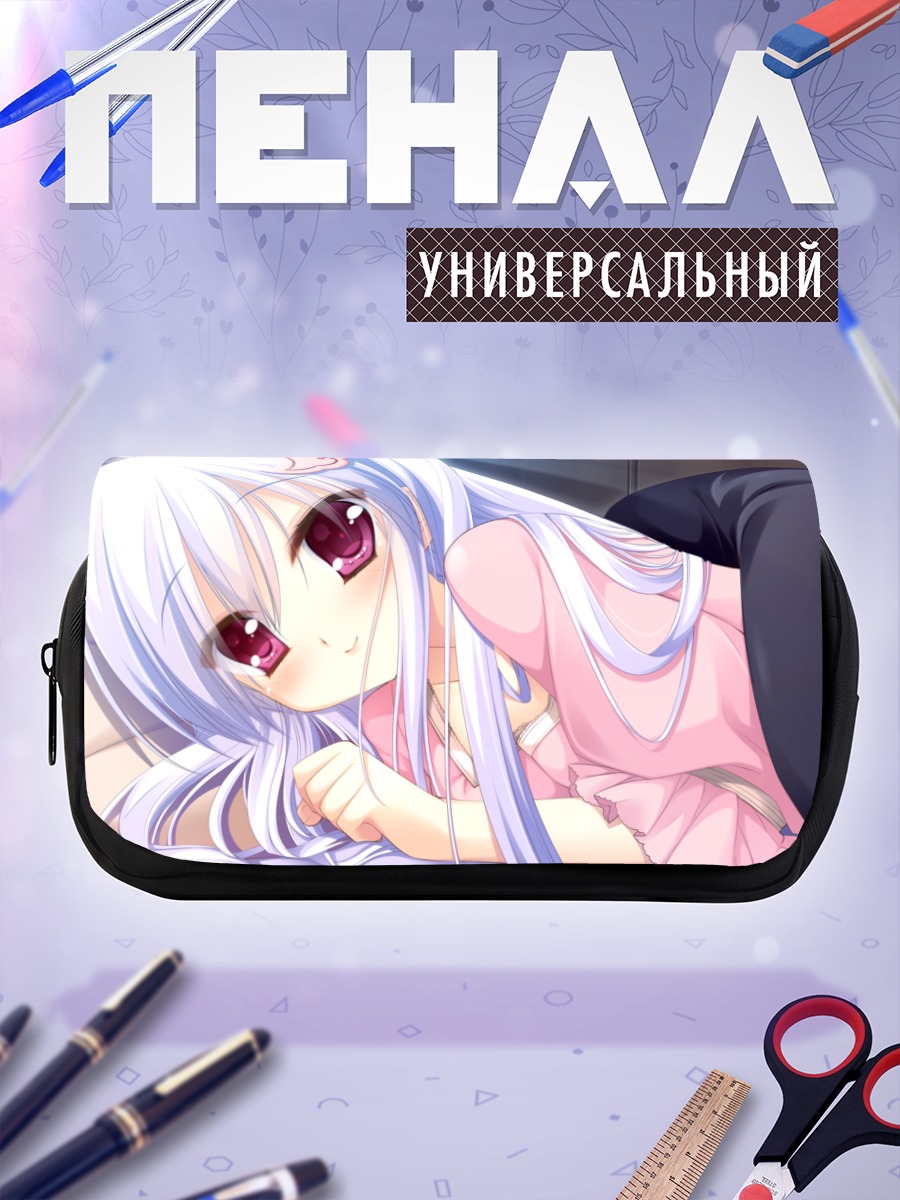 Пенал-косметичка Хикари Акэчи в розовом