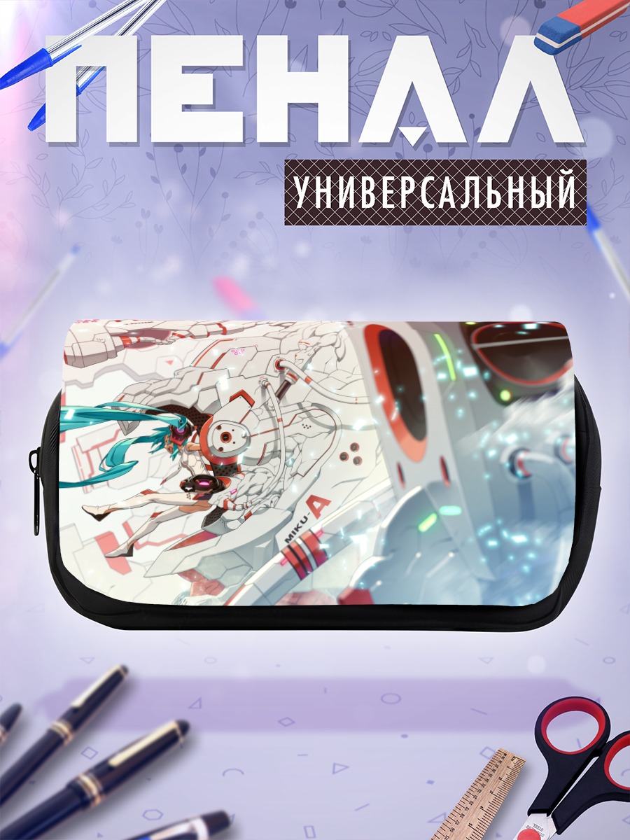 Пенал-косметичка Мику Хацунэ в капсуле