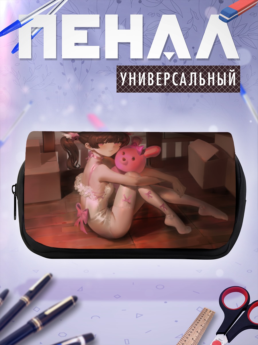 Пенал-косметичка Зайка в лентах