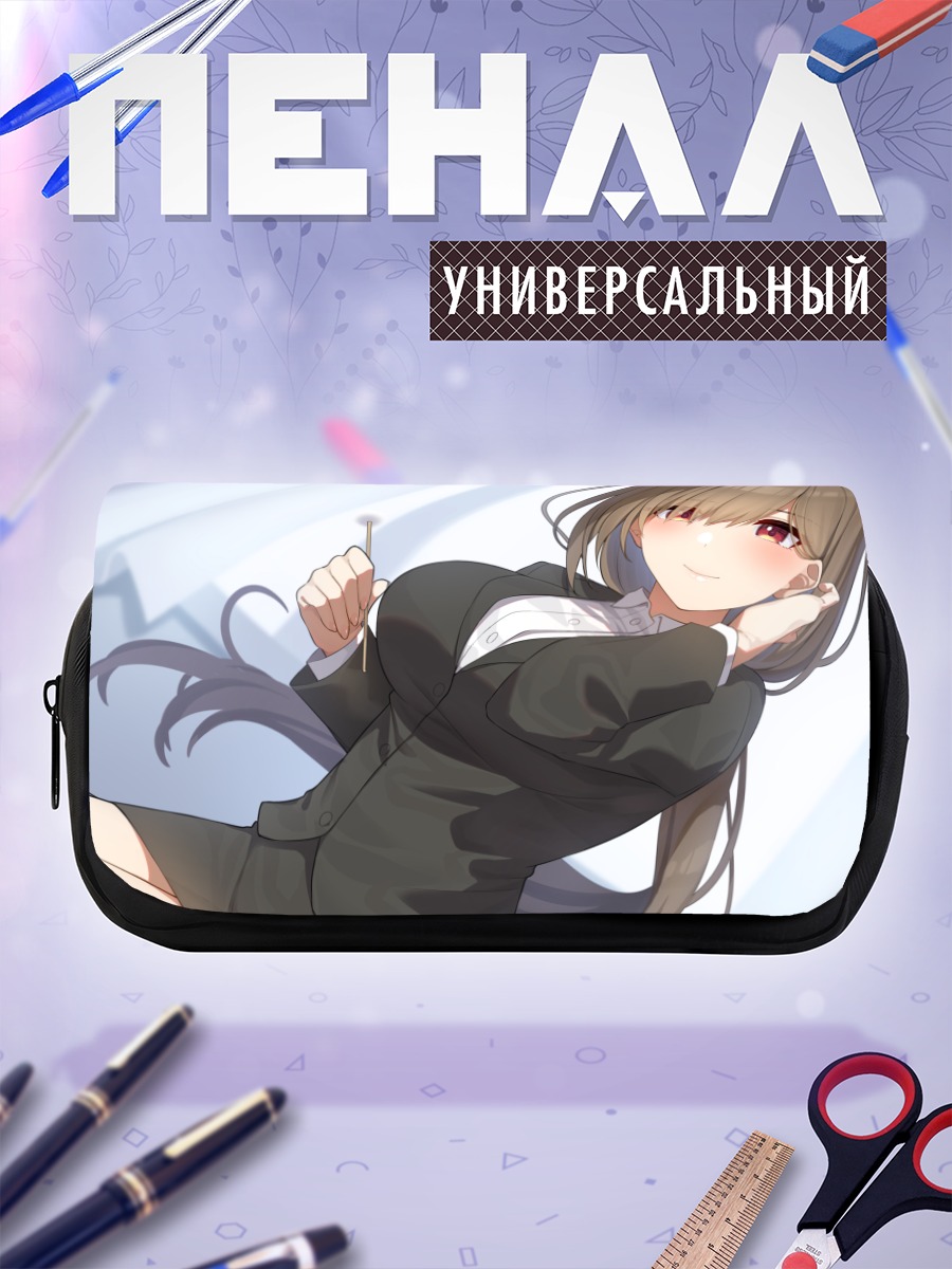 Пенал-косметичка Девушка в костюме