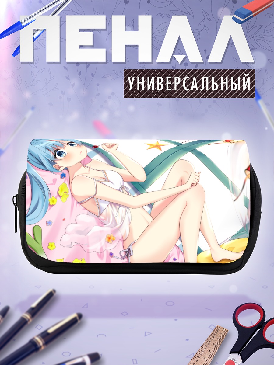 Пенал-косметичка Мику Хацунэ в платье