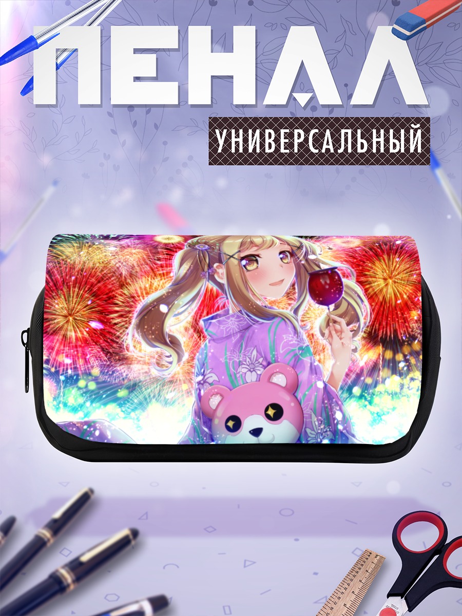 Пенал-косметичка Ариса Ичигая с фейерверками