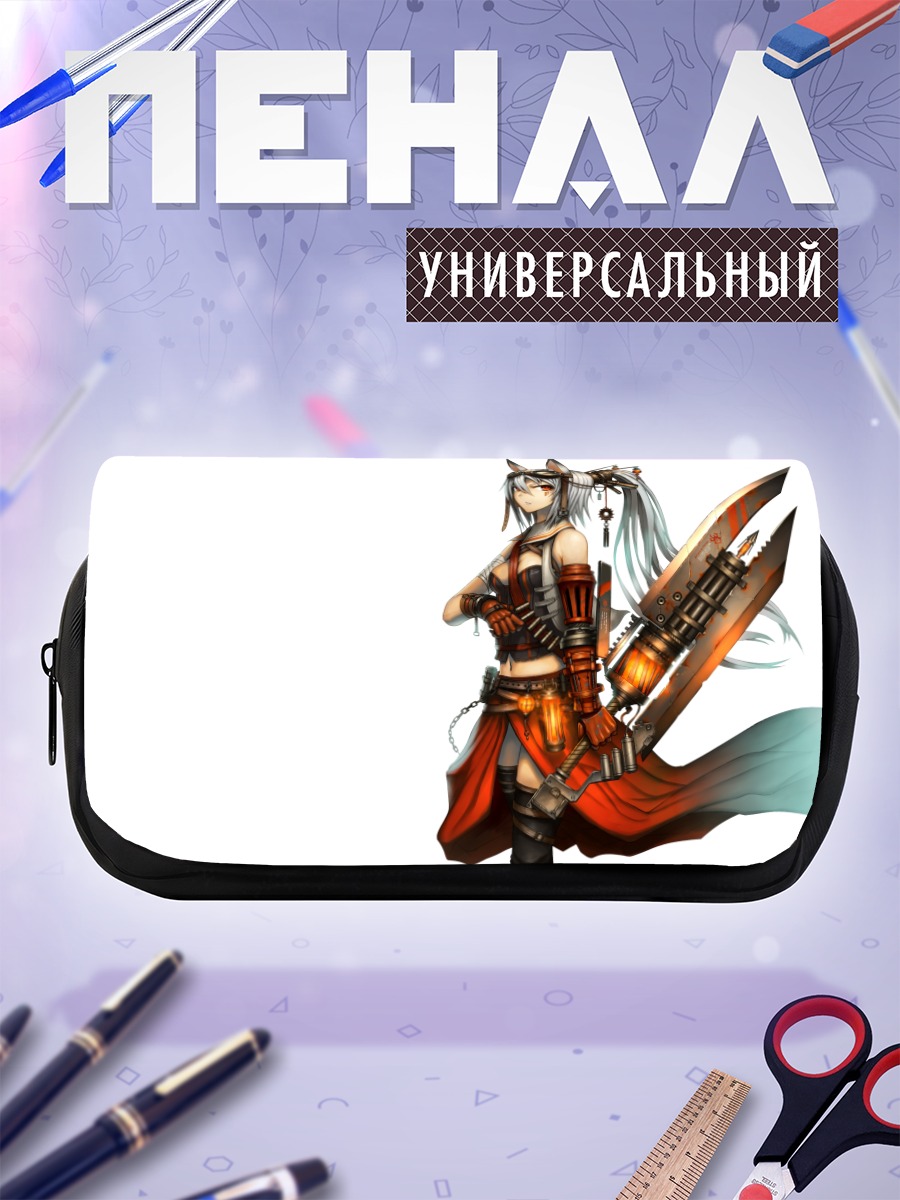 Пенал-косметичка Мику Хацунэ с мечом