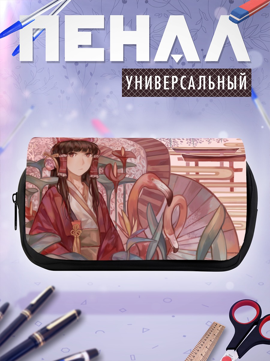 Пенал-косметичка Рейму Хакурэй в саду