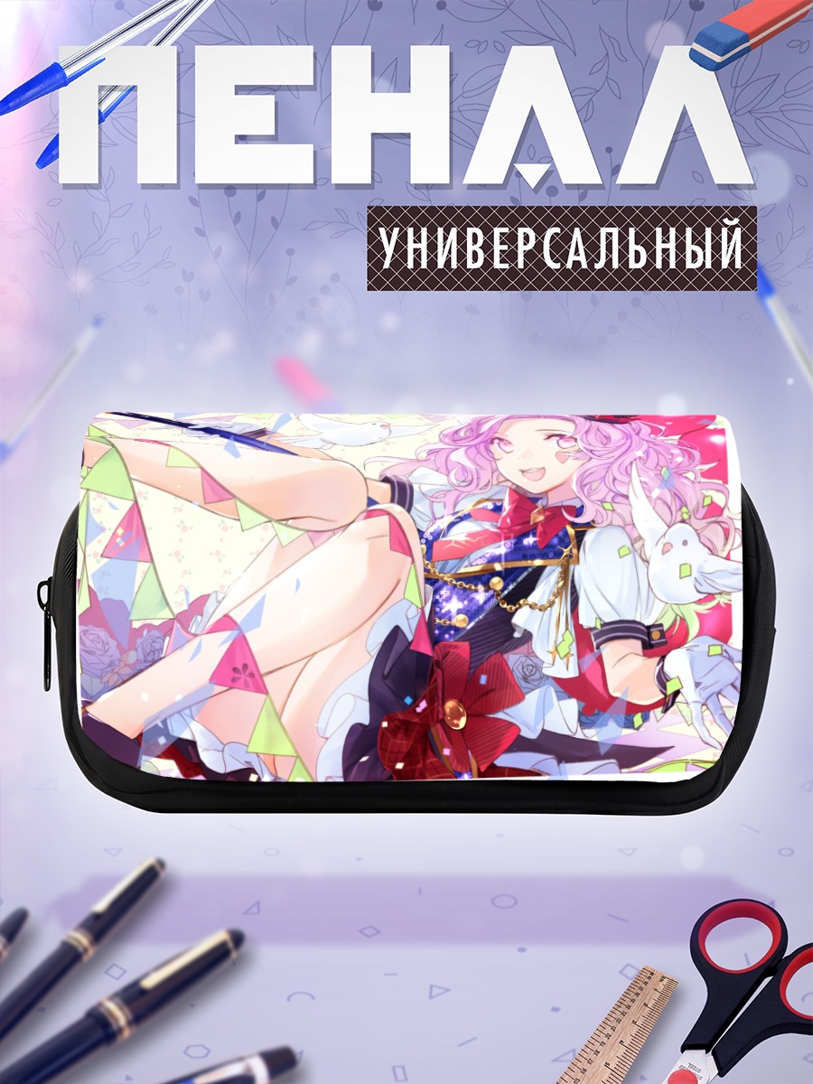 Пенал-косметичка Инори Юдзуриха в цветах