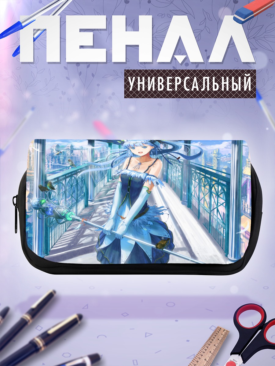 Пенал-косметичка Мику Хацунэ в городе