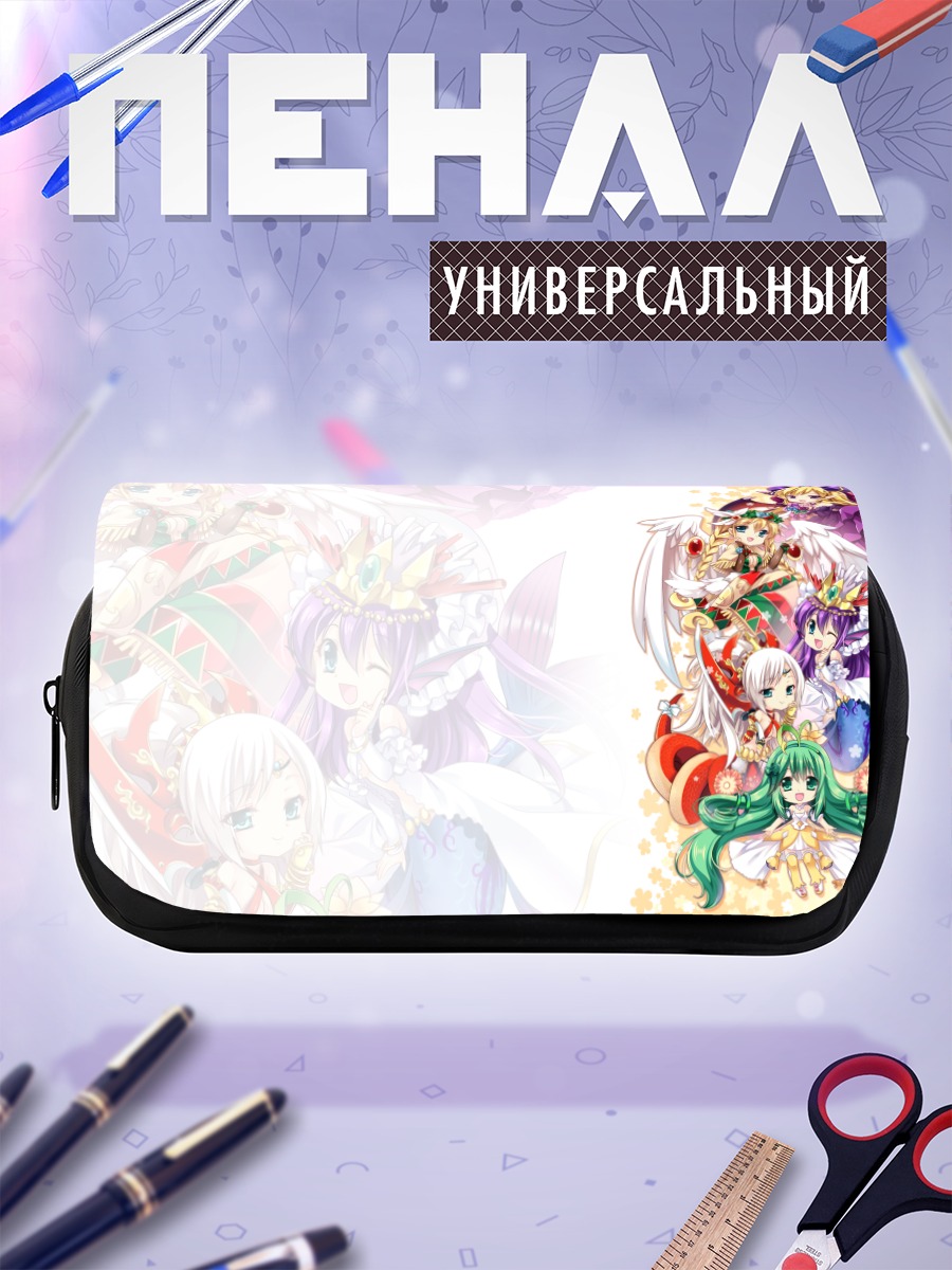 Пенал-косметичка Герои Puzzle & Dragons