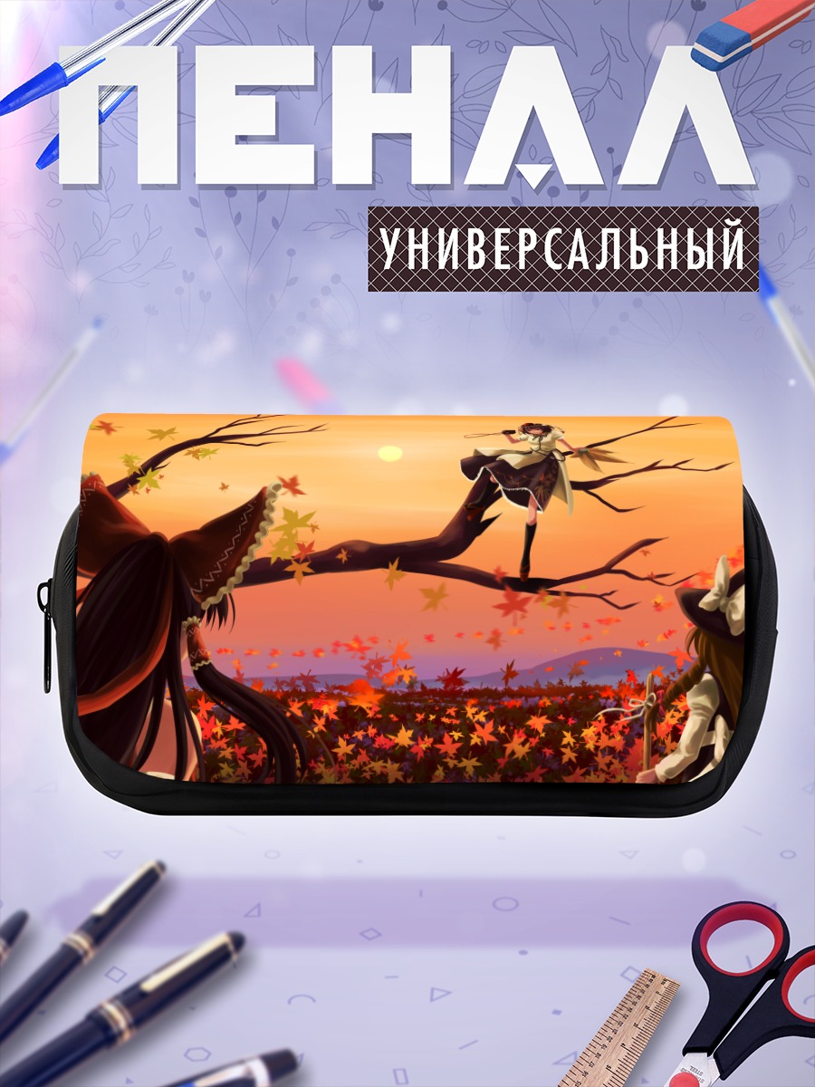 Пенал-косметичка Рейму Хакурэй на ветке