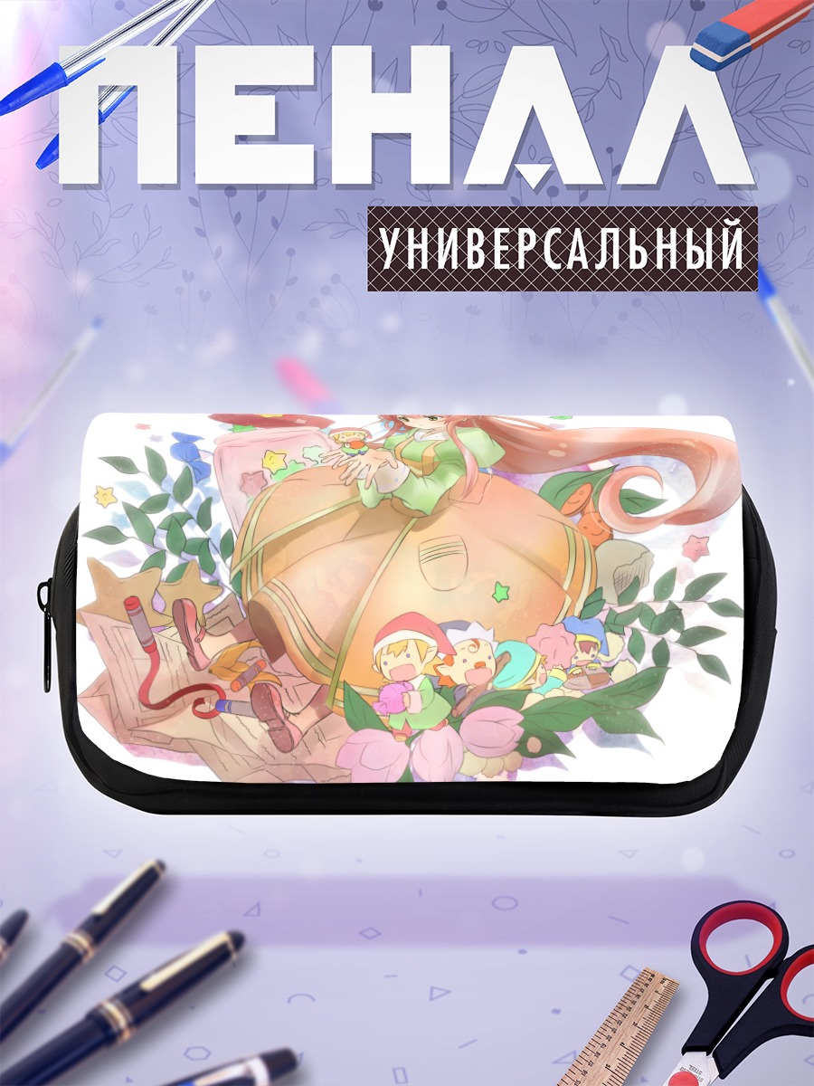 Пенал-косметичка Ваташи в цветах