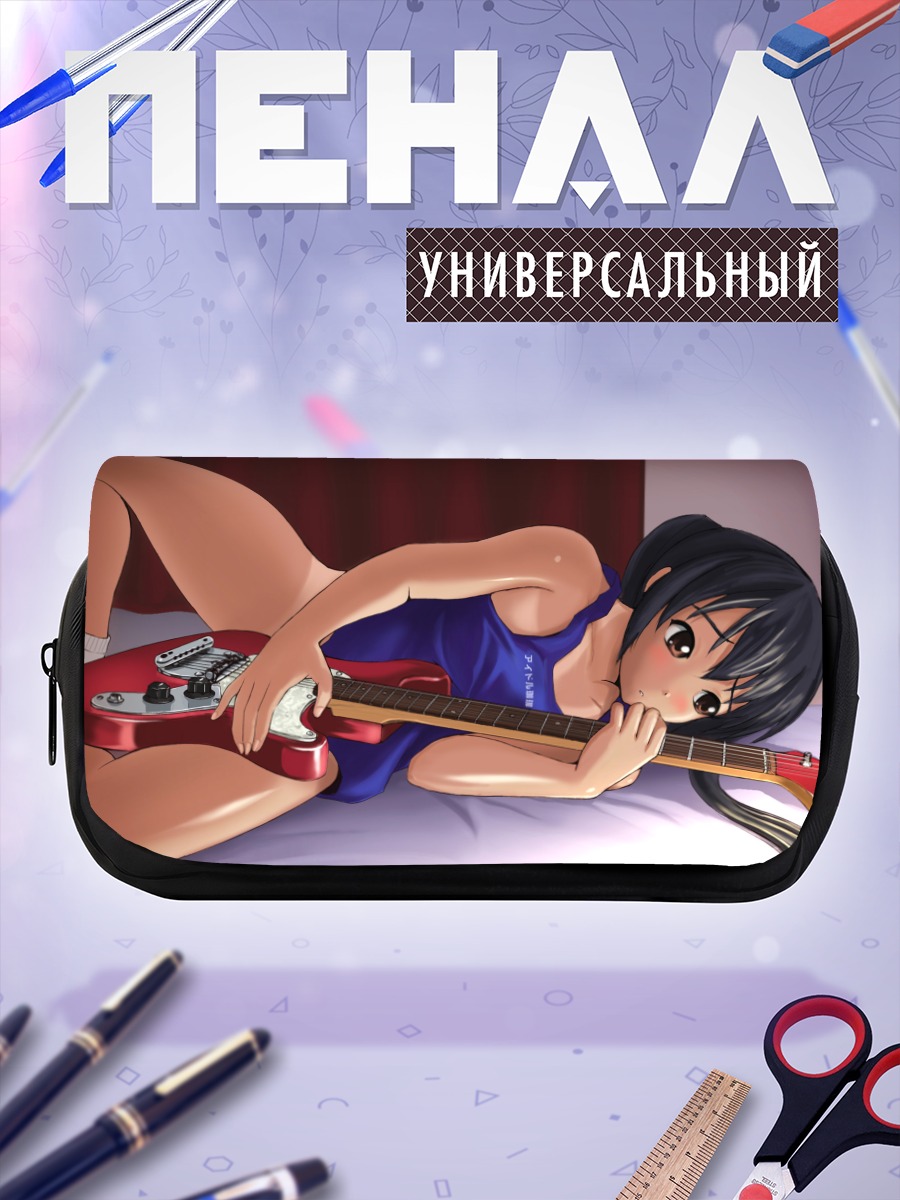 Пенал-косметичка Адзуса Накано с гитарой