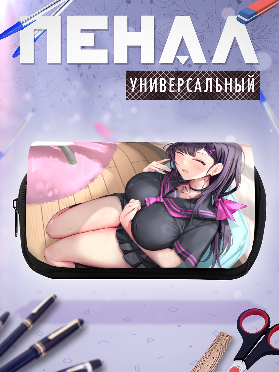 Пенал-косметичка Мику Хацунэ в школе