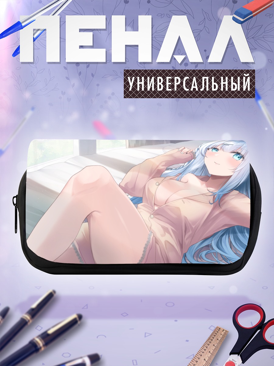 Пенал-косметичка Девушка в пижаме