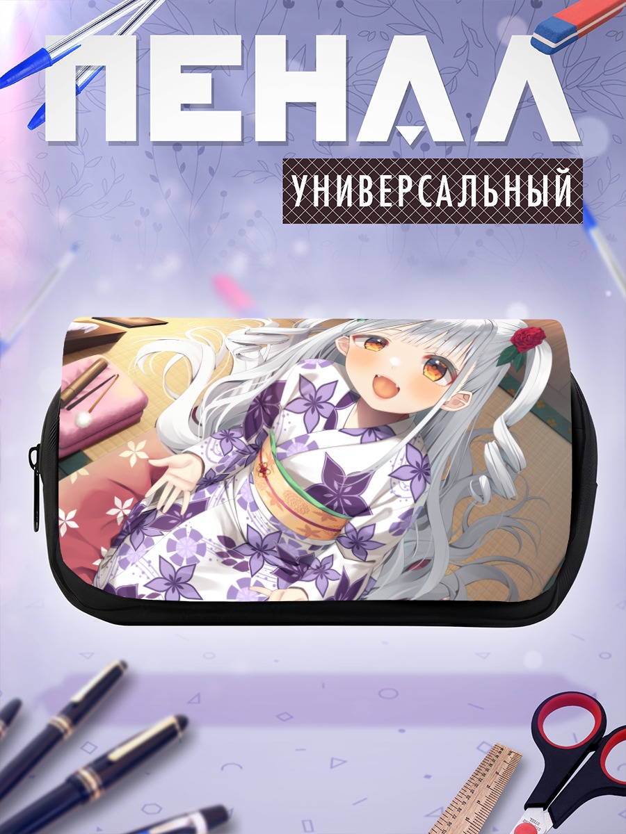Пенал-косметичка Девочка в кимоно