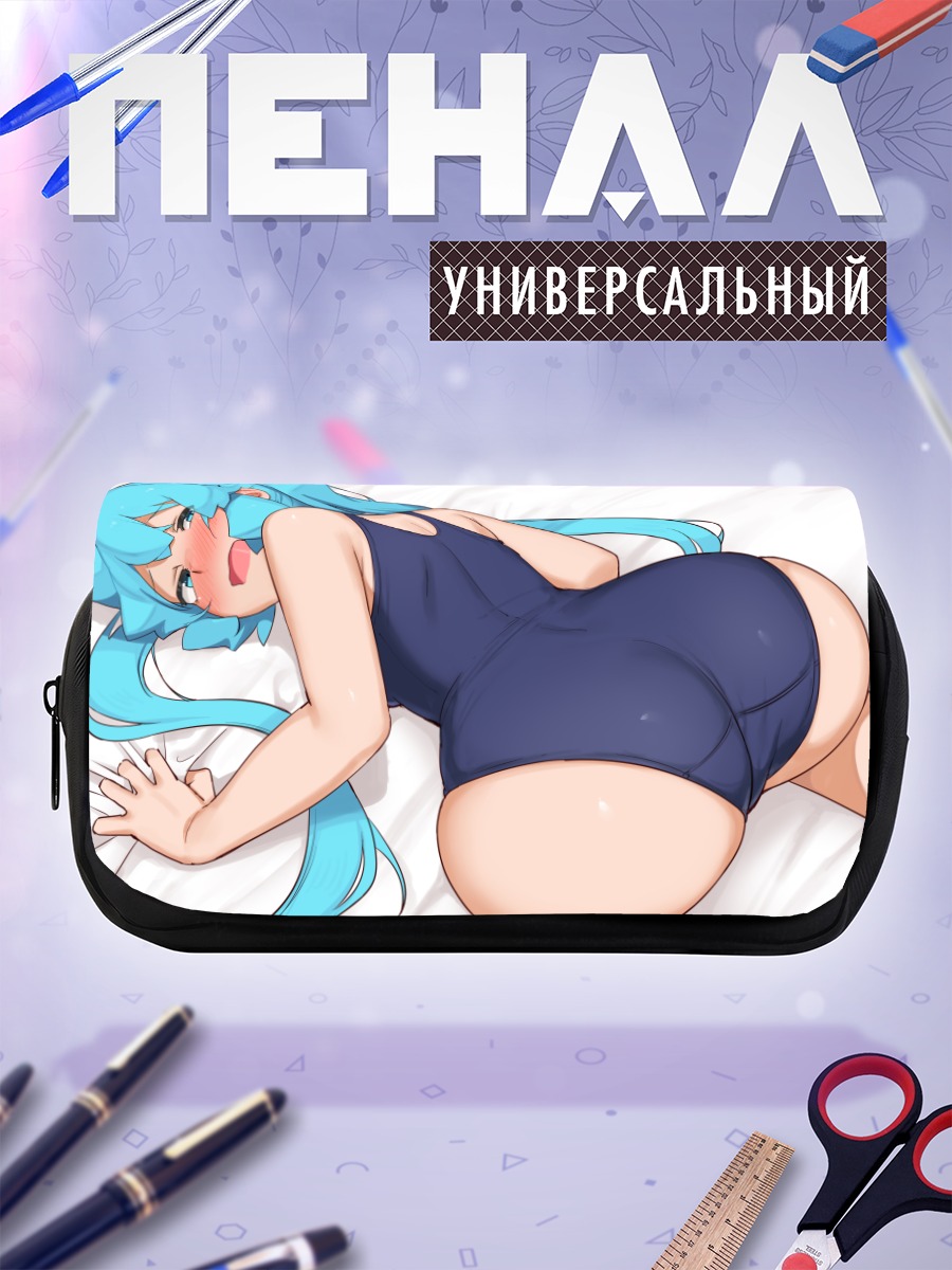 Пенал-косметичка Мику Хацунэ в купальнике