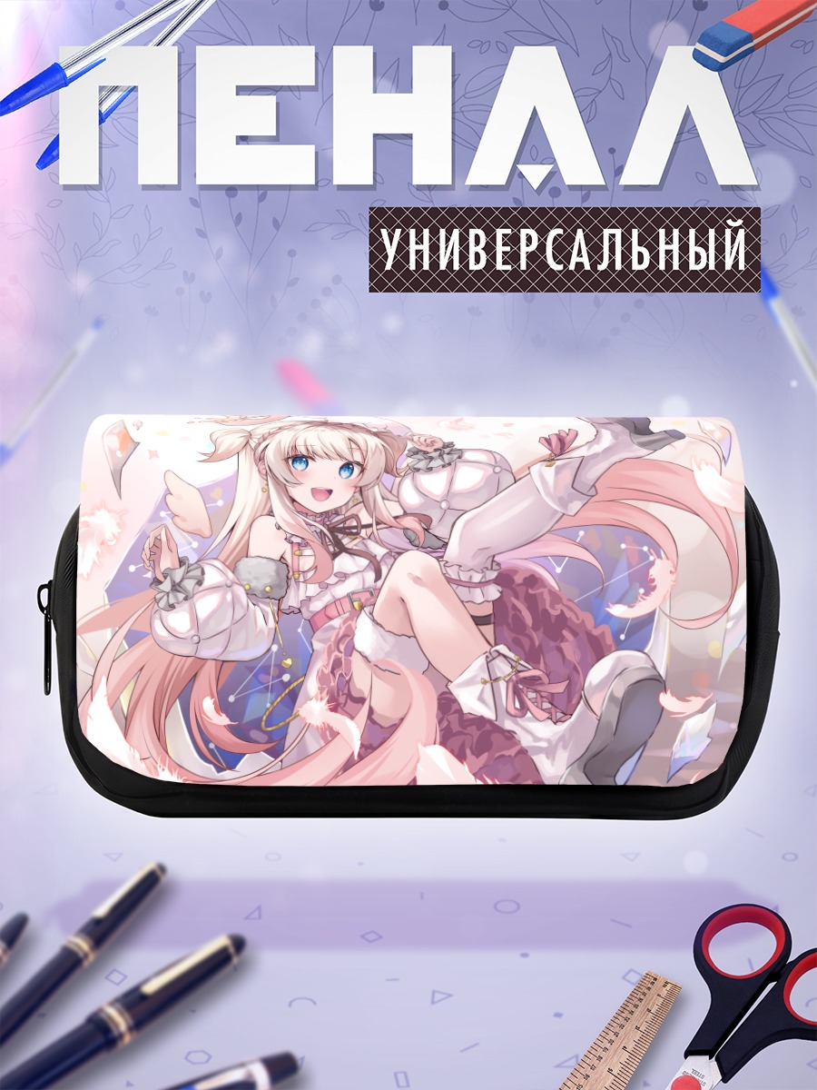 Пенал-косметичка Нако Амамори в цветах