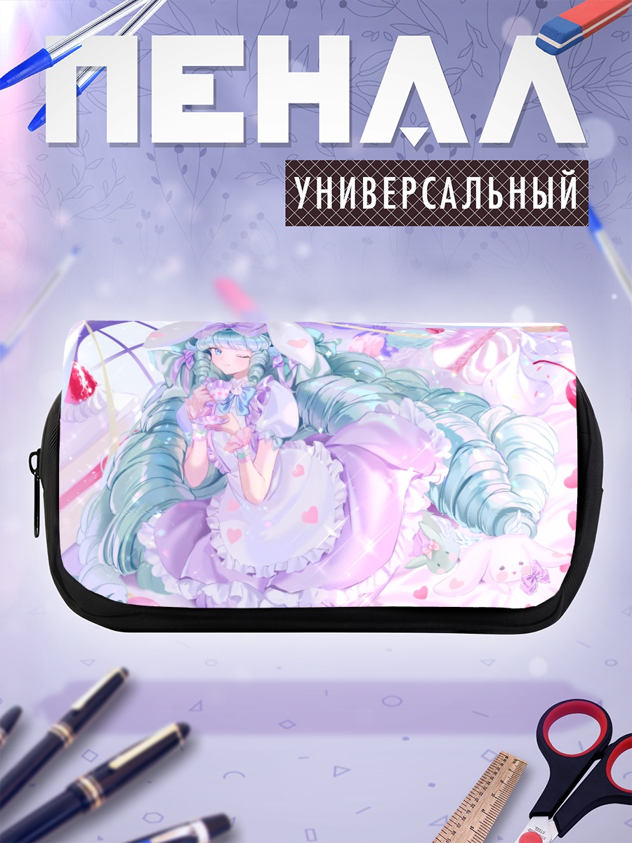 Пенал-косметичка Мику Хацунэ в платье