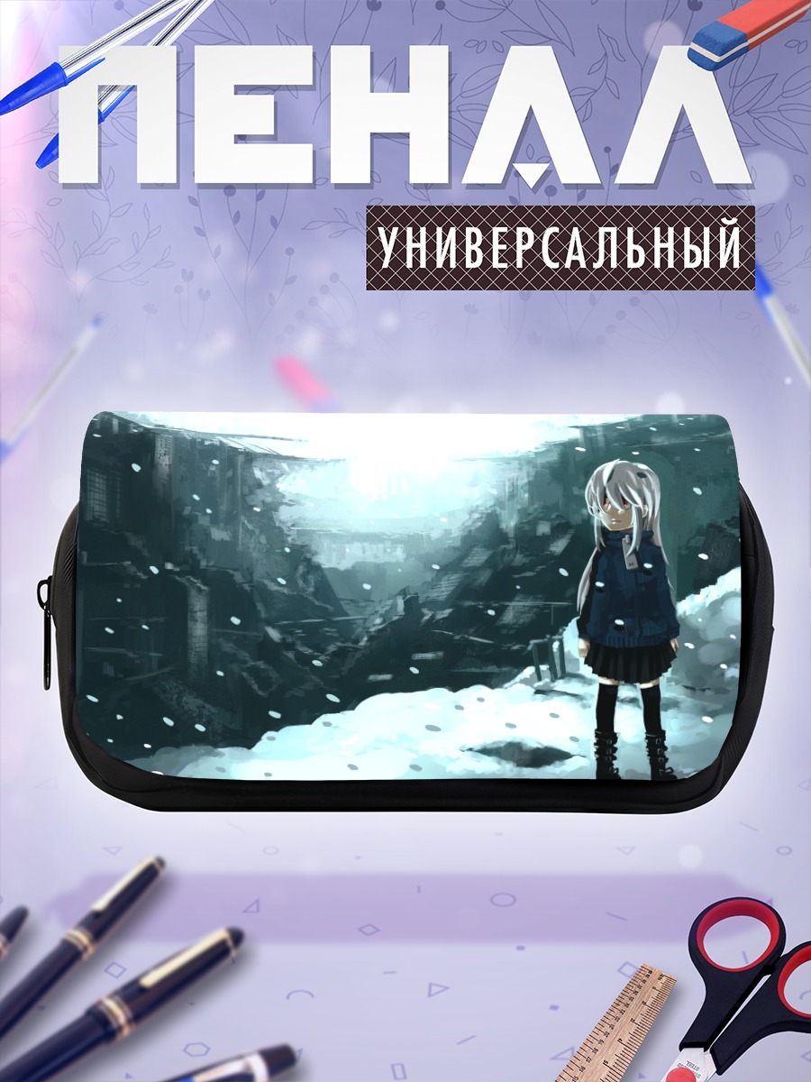 Пенал-косметичка Зимний пейзаж