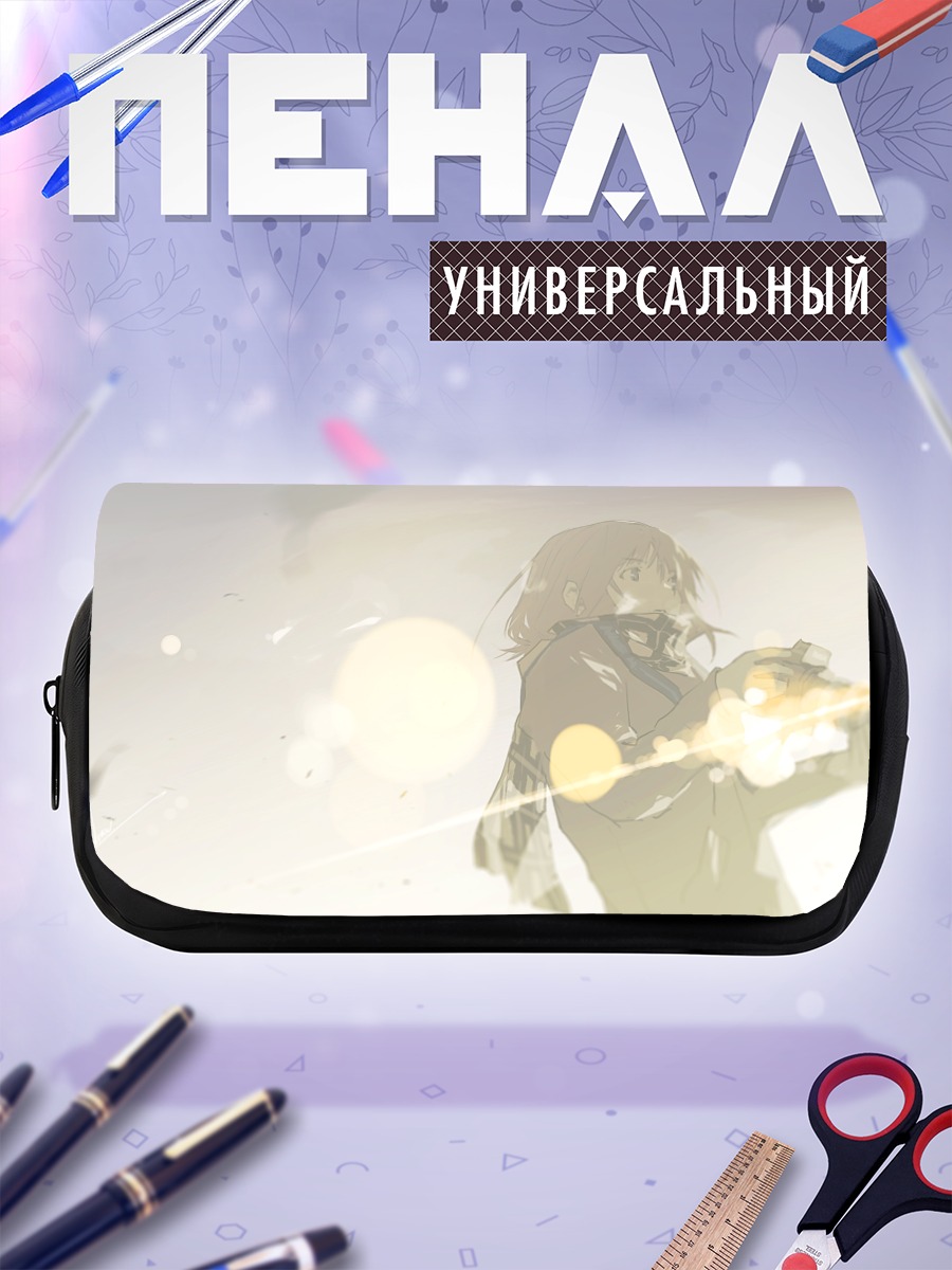 Пенал-косметичка Девушка с камерой