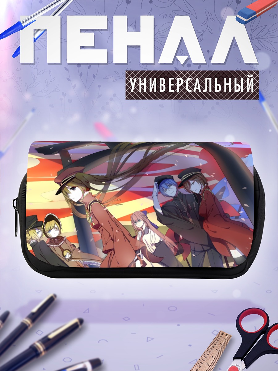 Пенал-косметичка Мику Хацунэ и Вокалоиды
