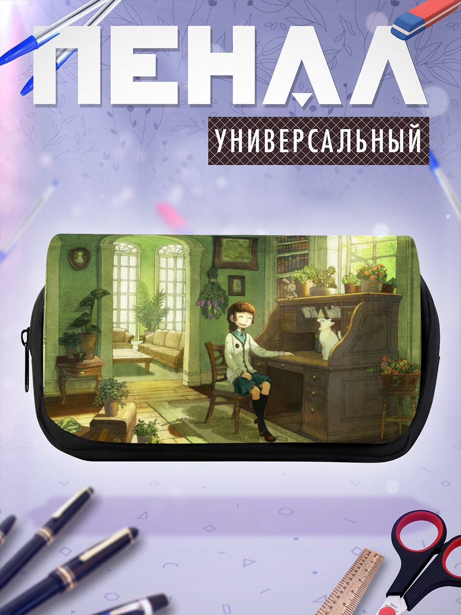 Пенал-косметичка Кот за пианино