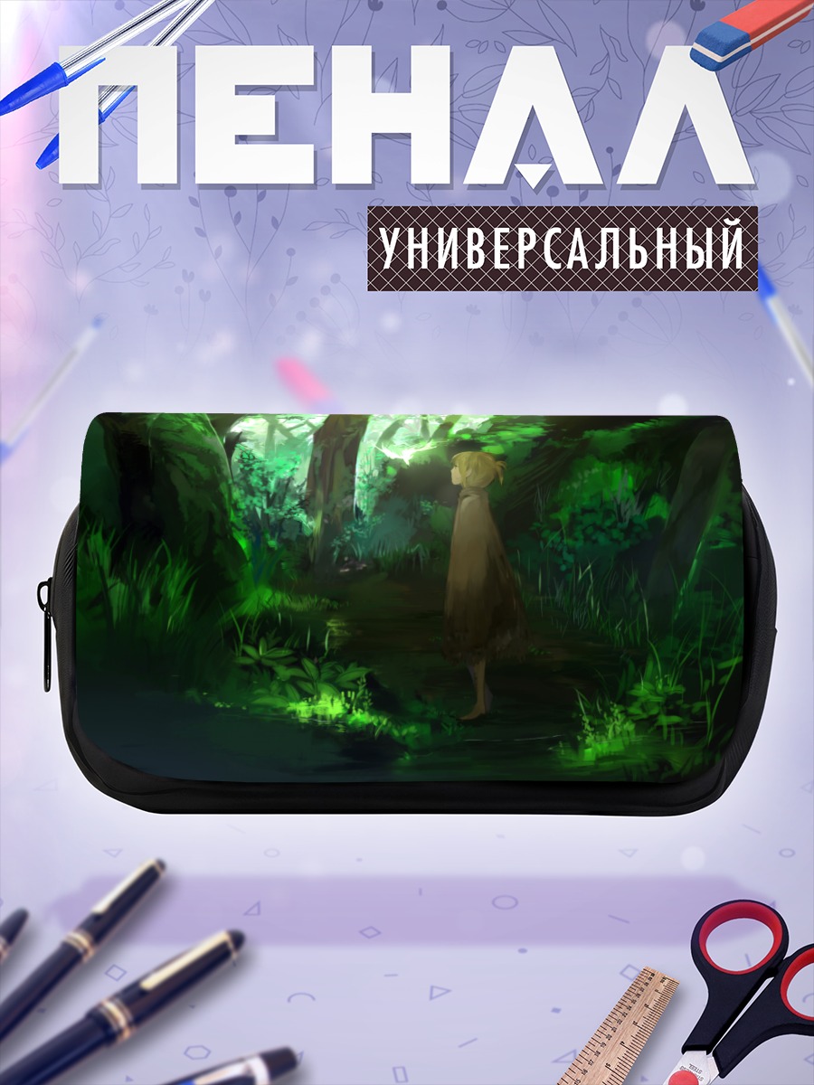 Пенал-косметичка Лен Кагамин в лесу