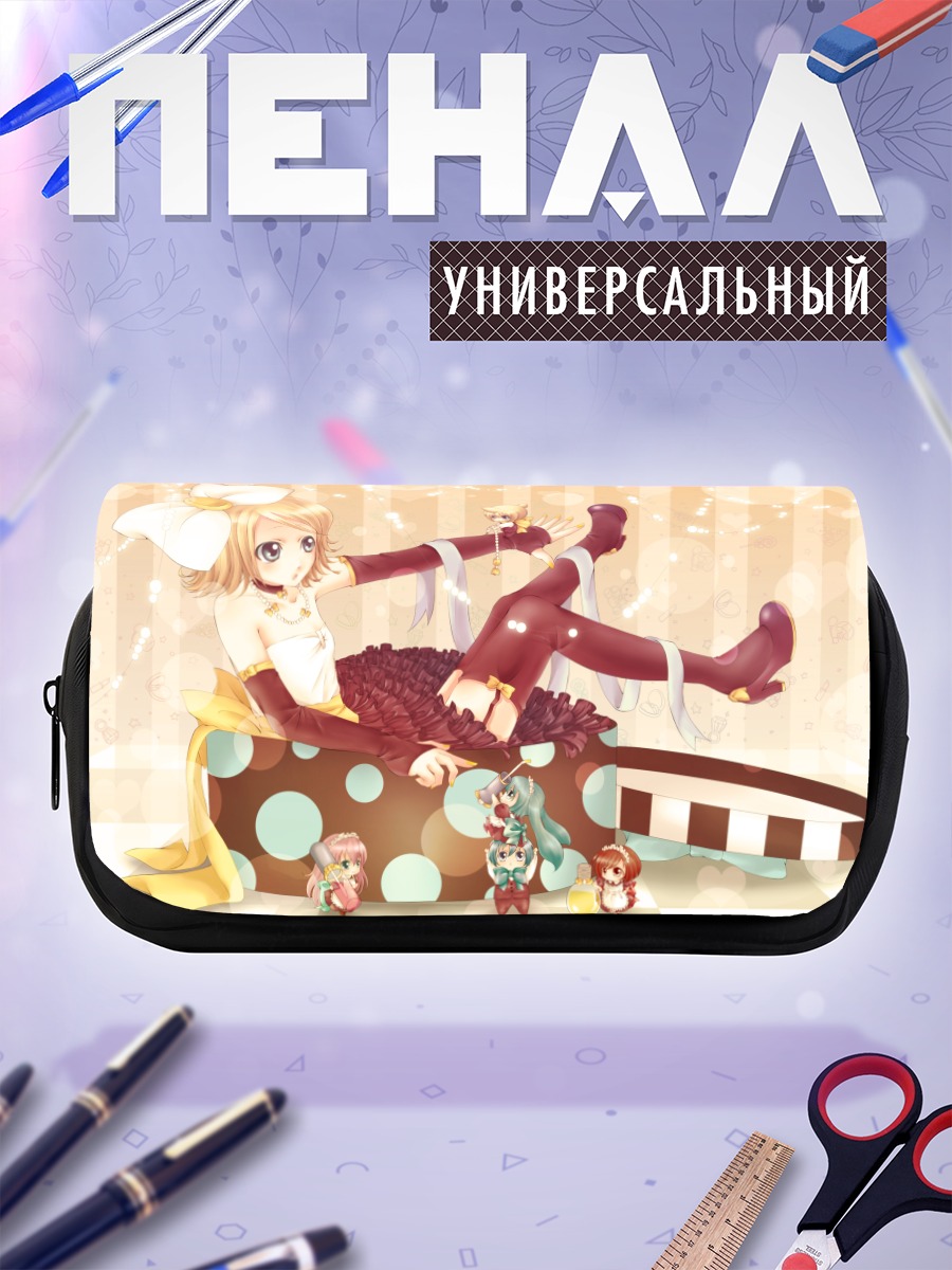 Пенал-косметичка Мику Хацунэ в коробке