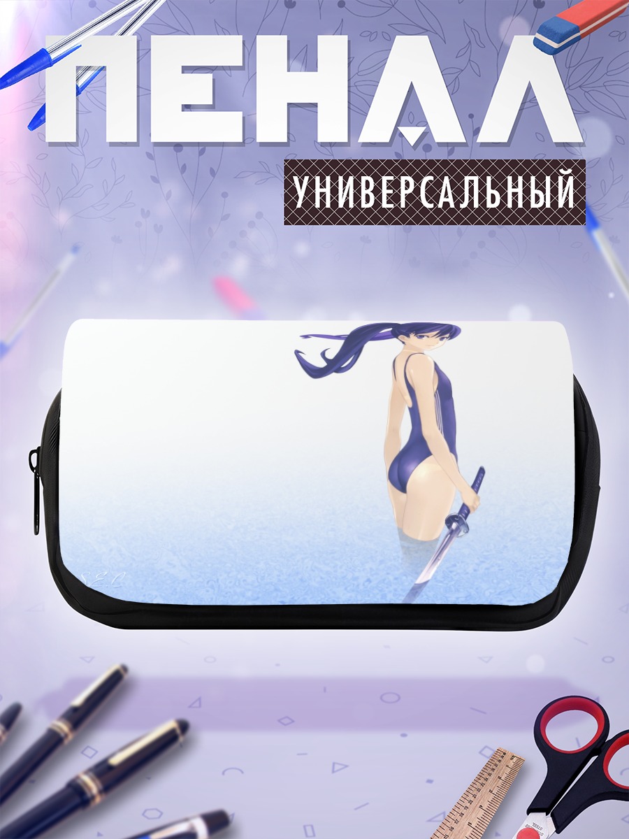 Пенал-косметичка Мику Хацунэ с мечом
