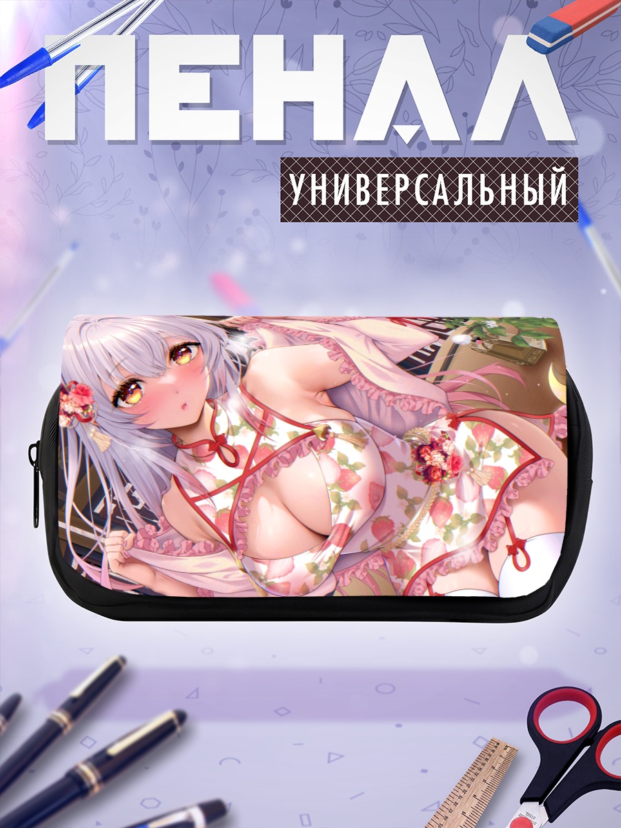 Пенал-косметичка Патра Суо в цветах