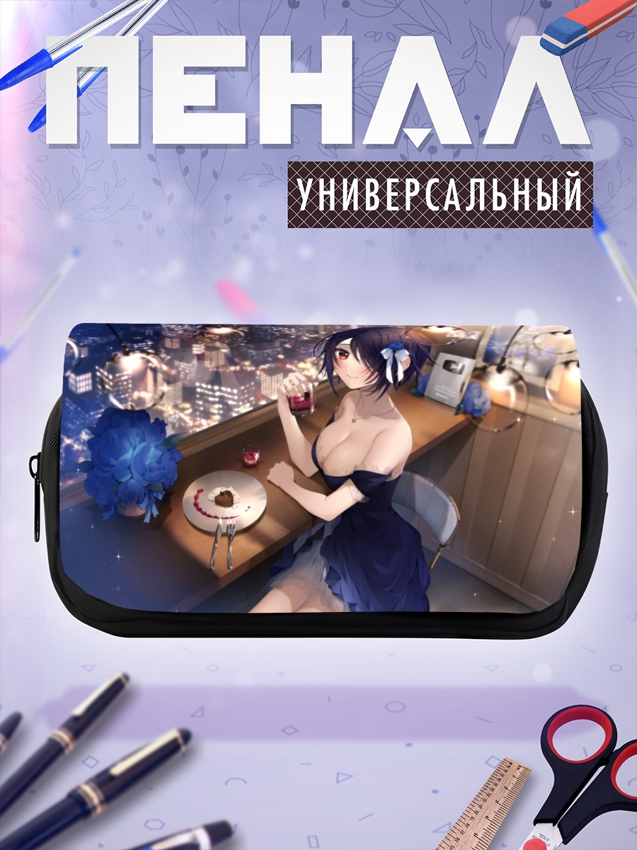 Пенал-косметичка Тамако Онтама в кафе