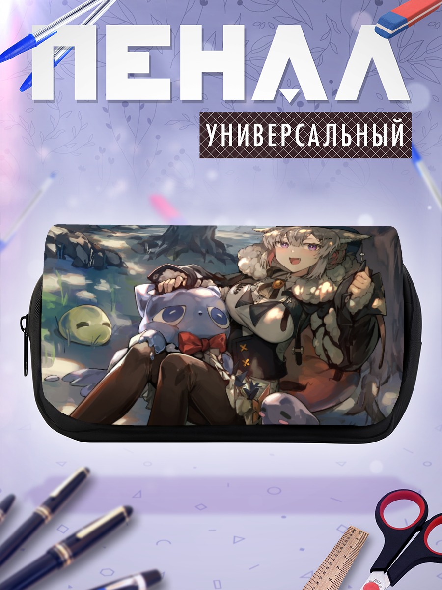 Пенал-косметичка Девушка в лесу