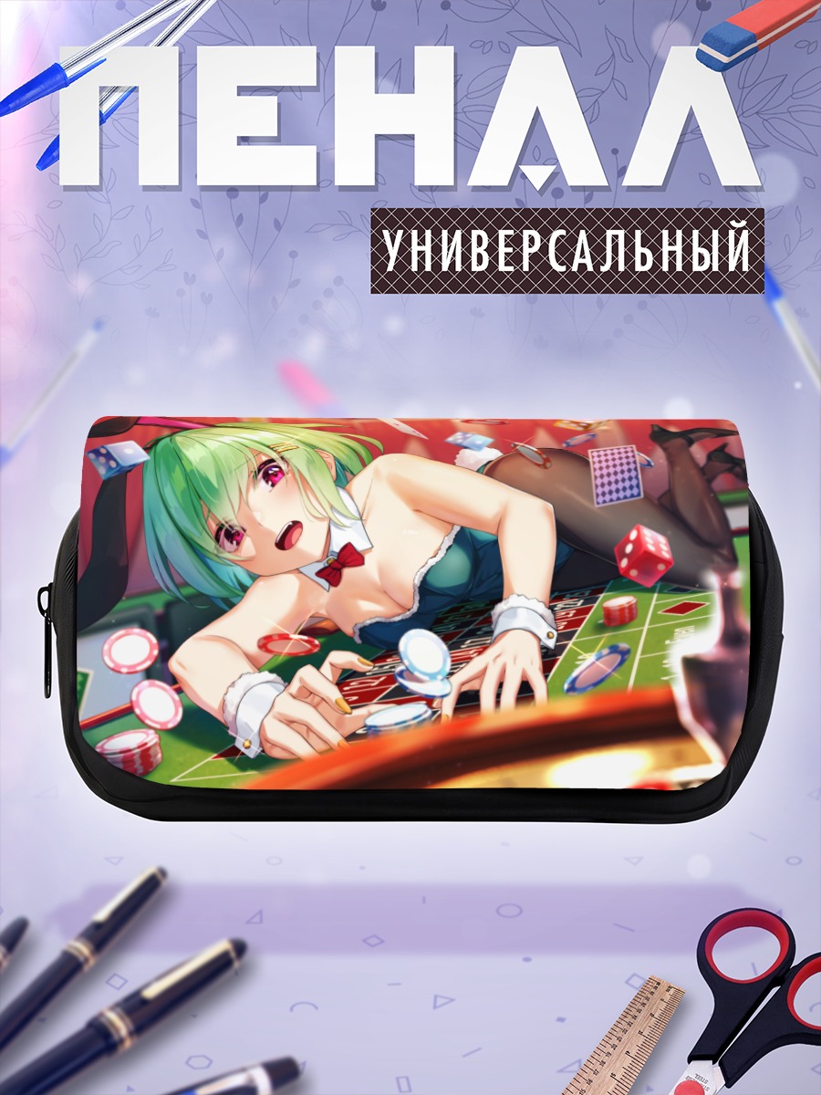 Пенал-косметичка Мику Хацунэ бани-гёрл