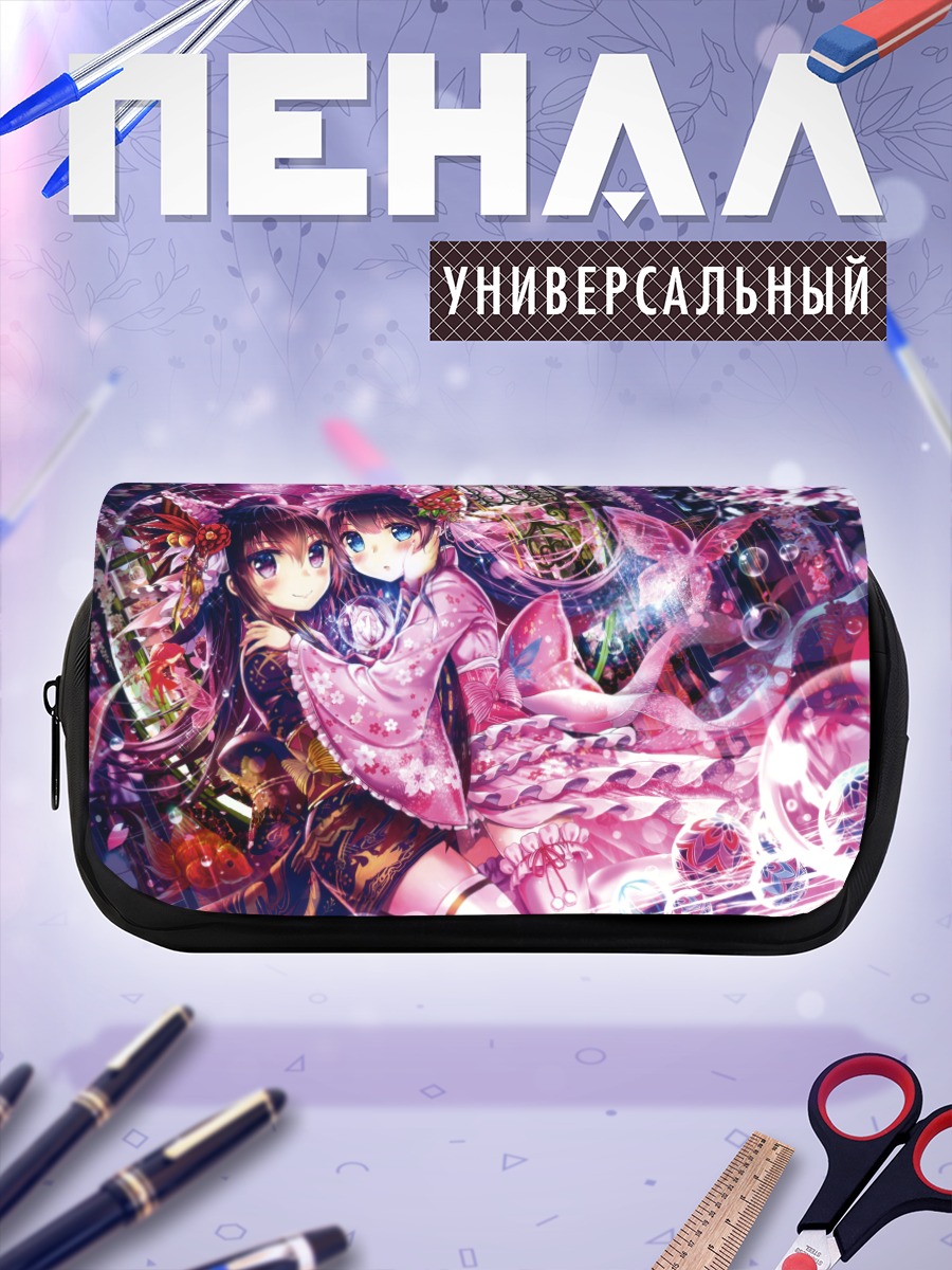 Пенал-косметичка Девушки в лолите