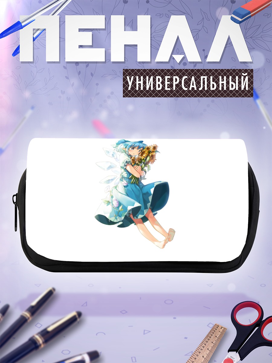 Пенал-косметичка Сирно с цветами
