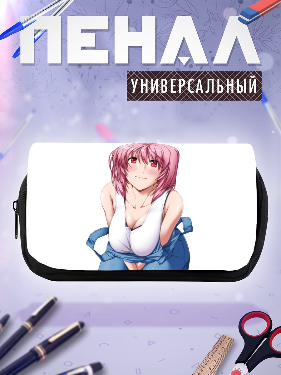 Пенал-косметичка Ююко Сайгёдзи в белом