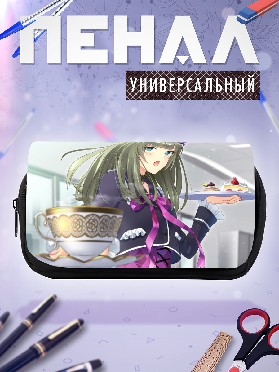 Пенал-косметичка Мику Хацунэ с десертом