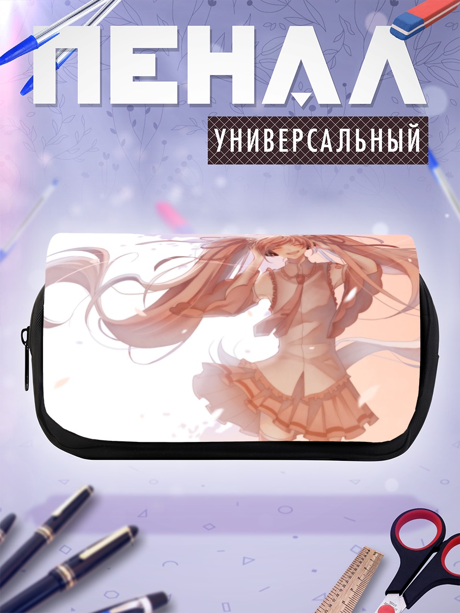 Пенал-косметичка Мику Хацунэ в сакуре
