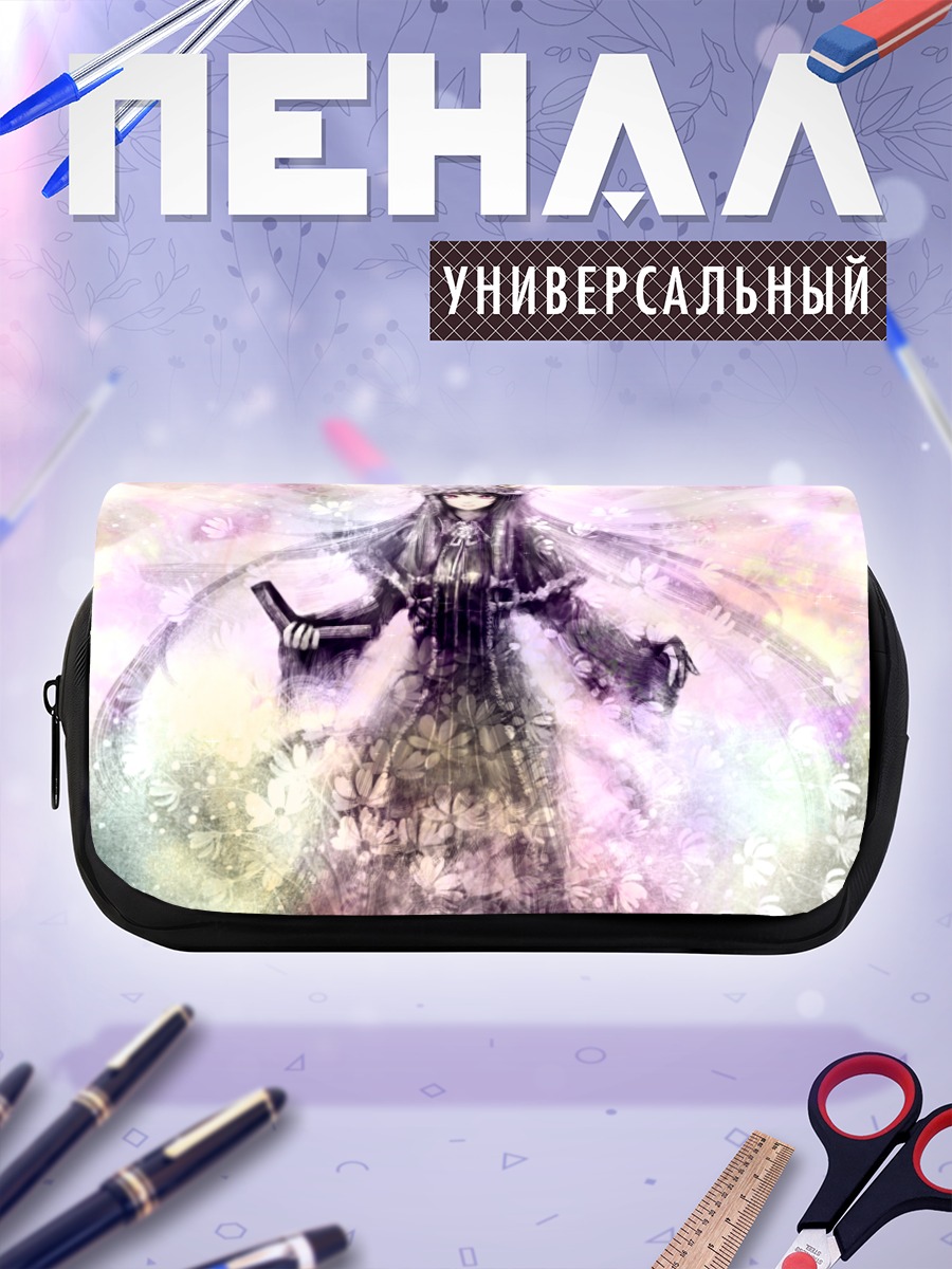 Пенал-косметичка Пачули Ноледж в цветах