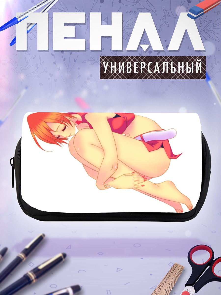 Пенал-косметичка Мейко в красном