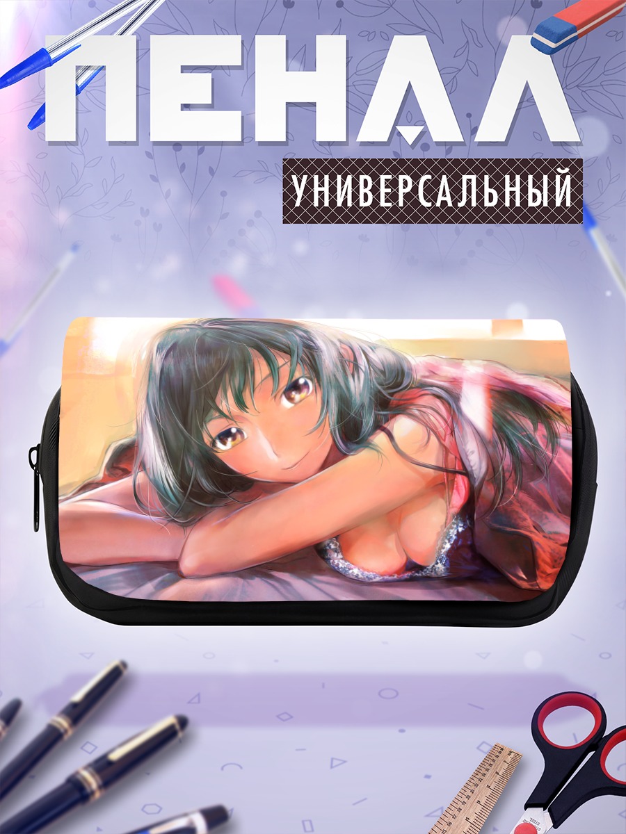Пенал-косметичка Мику Хацунэ в постели
