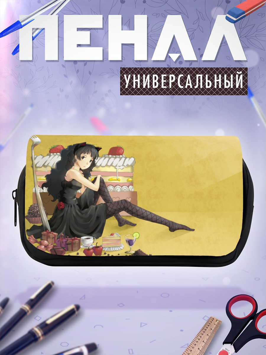 Пенал-косметичка Мио Акияма с тортом