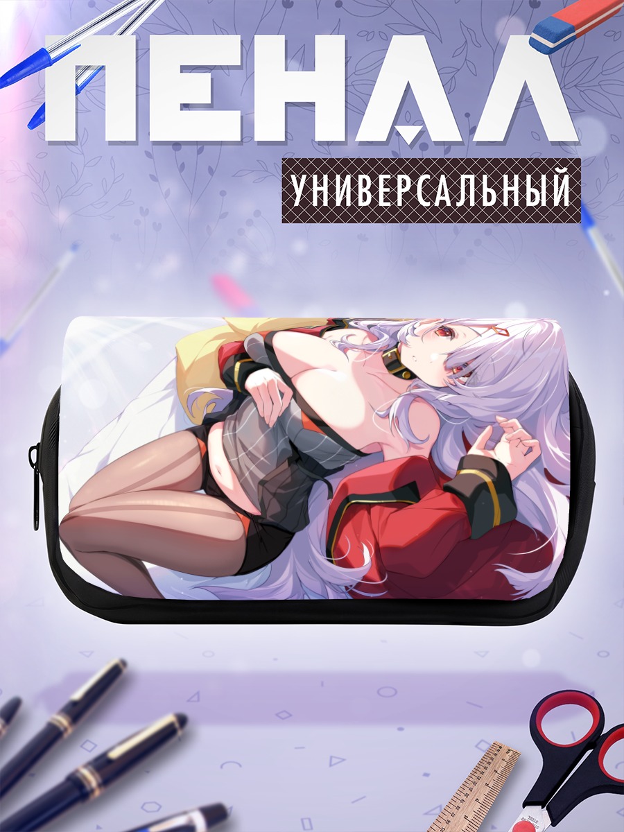 Пенал-косметичка Девушка в красном