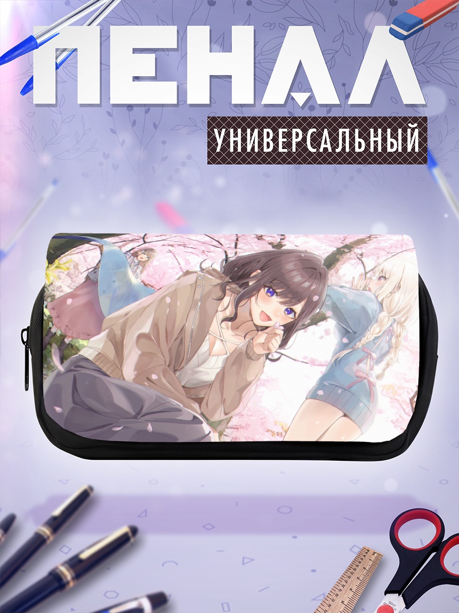 Пенал-косметичка Весна в сакуре