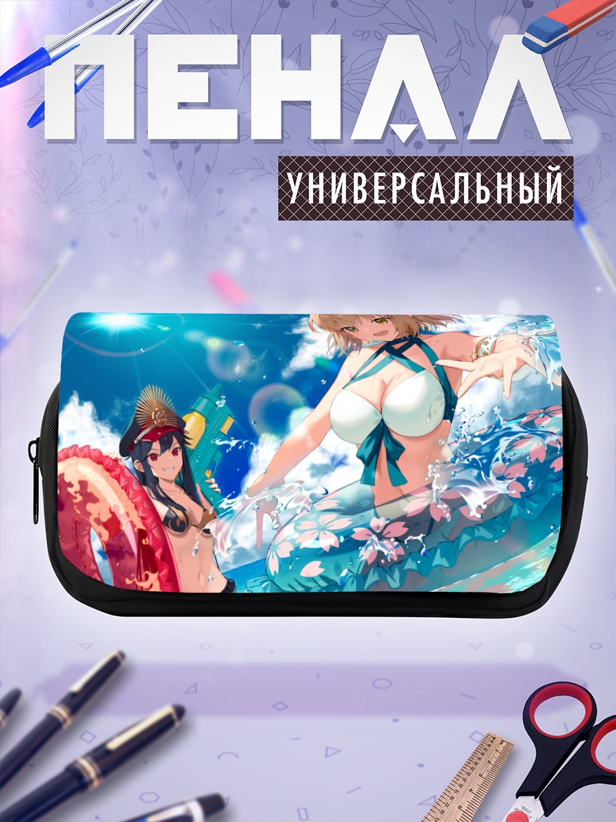 Пенал-косметичка Ода Нобунага на пляже